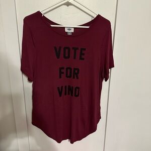 Old navy large vino shirt